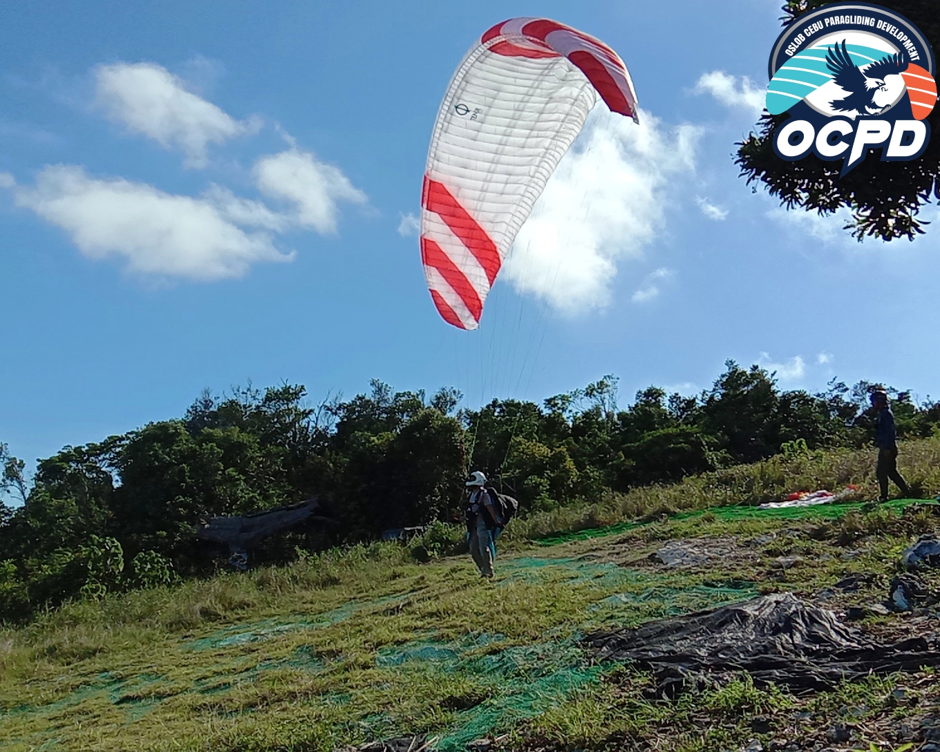 Paragliding adventure in Oslob Cebu